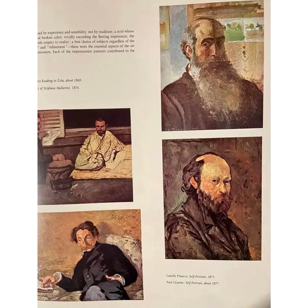 1970 “Impressionists and Impressionism” World Publishing Co Vintage Hardbound